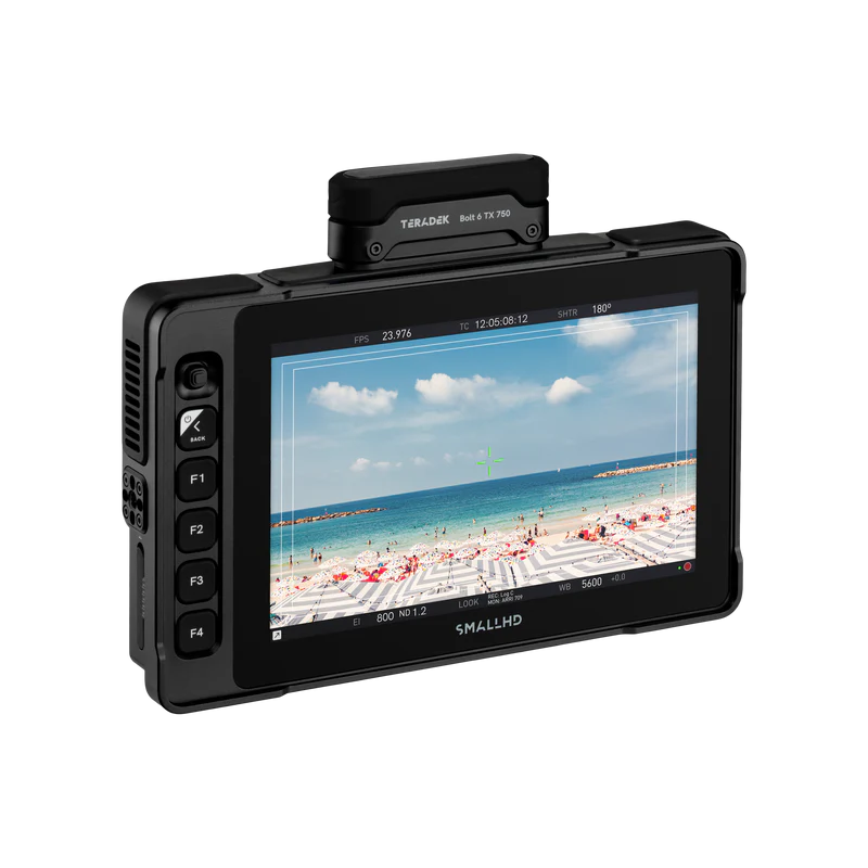 SmallHD_16-0729_Ultra-7-Bolt-6-TX-750_Quarter-Raised-Front-Right-Screen-On_800x