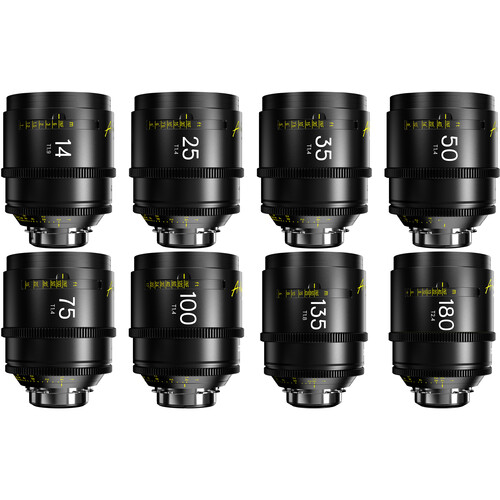 DZOFilm Arles Prime 8-Lens Kit