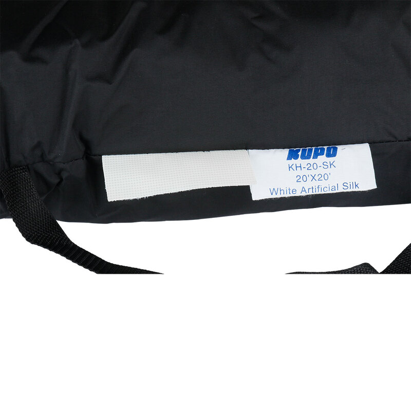 KUPO 20'X20' 蝴蝶布框柔光布 (人工絲綢) (1)