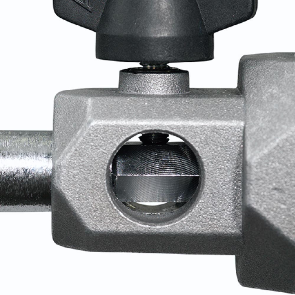 KUPO 40_ 旗板桿帶六角頭 (七號桿) - 銀色 (1)