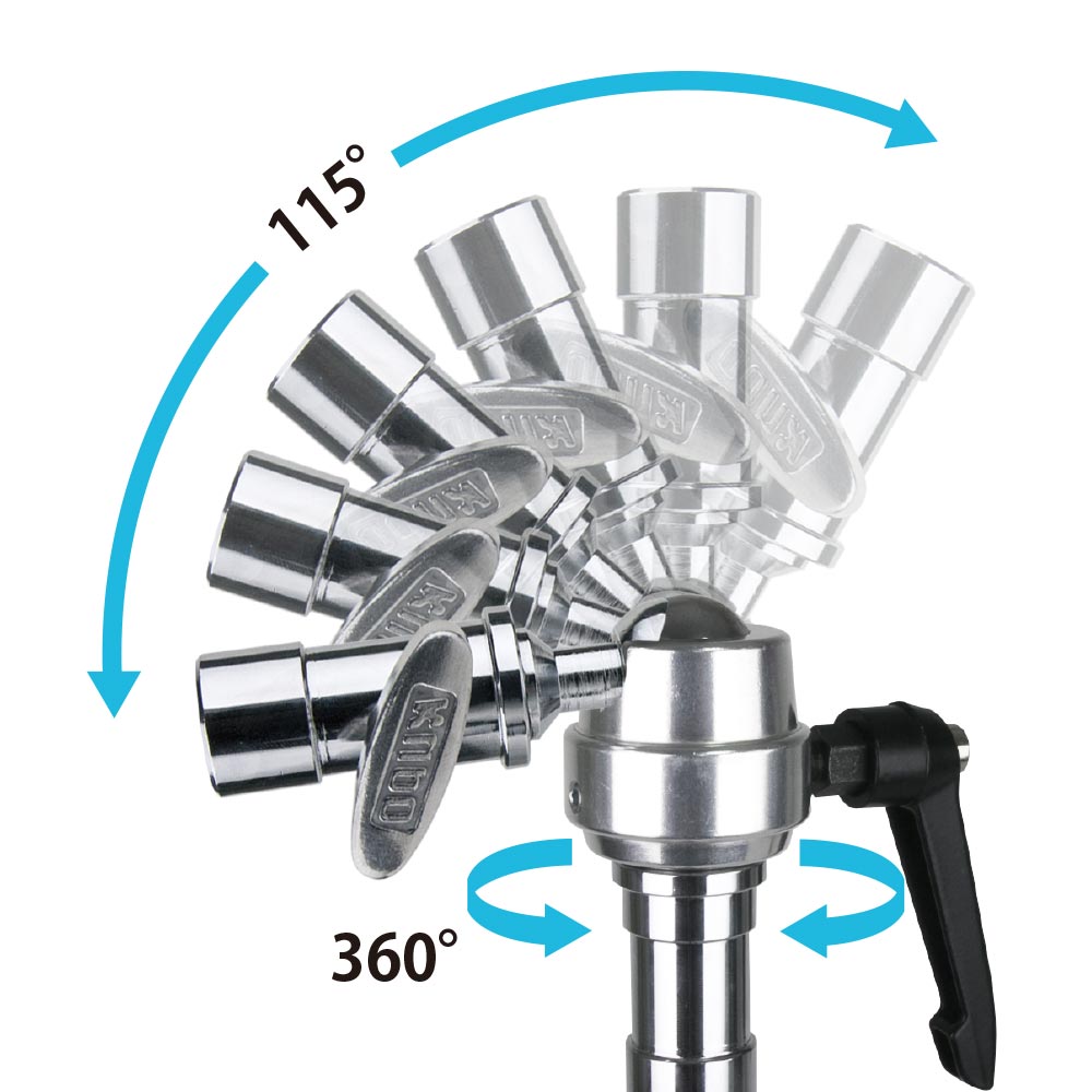 KUPO 萬向球頭附 16mm_28mm 轉接頭 (1)